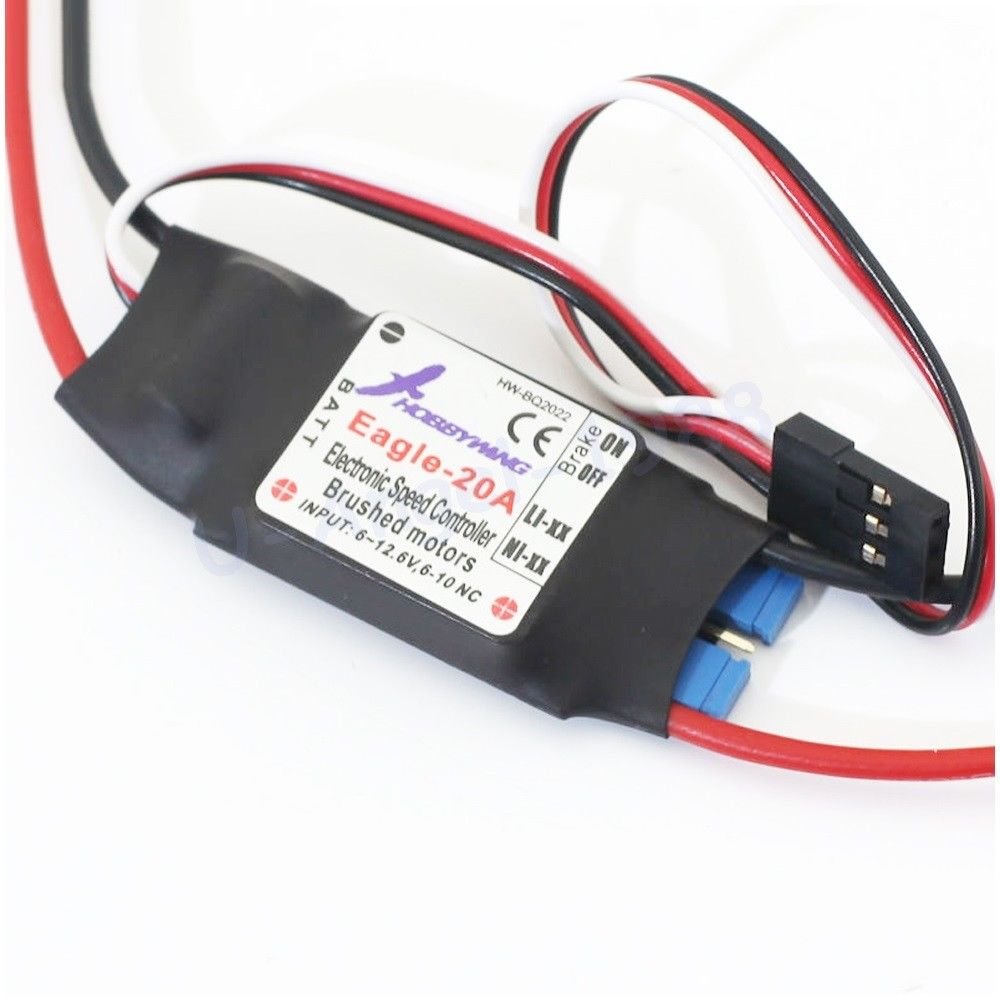 1Pcs Original Hobbywing Eagle 20A Esc For Brushed Motor For Rc Airplane Plane