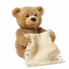 Peek a Boo Teddy Bear Play Hide And Seek Lovely Cartoon Stuffed Kids Birthday