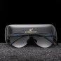New Aviation Gun Gradient Sunglasses Brand Men Design Sun glasses Polarized HD
