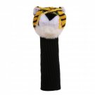 1pcs Golf Club Headcover Plush Cute Cartoon Tiger Bar Head Protection Covers