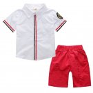 Children Clothing Sets Baby Boys Girls T Shirts+Shorts Pants Sports Suit Kids