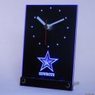 Dallas Cowboys Table Desk 3D LED Clock