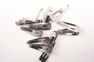 30mm Triangular Snap Clip for Hair Bows 144 Pieces