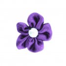U-PICK 1" Flower with Pearl Bead - 10 Pieces