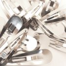 40mm Snap Clip Round for Hair Bows 24 Pieces