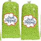 St. Patrick's Day Mardi Gras Green Colored Holiday Party Popcorn 4- Pack (72 Cups Per Case)