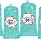 Turquoise Coloured Party Popcorn 4- Pack (72 Cups Per Case)