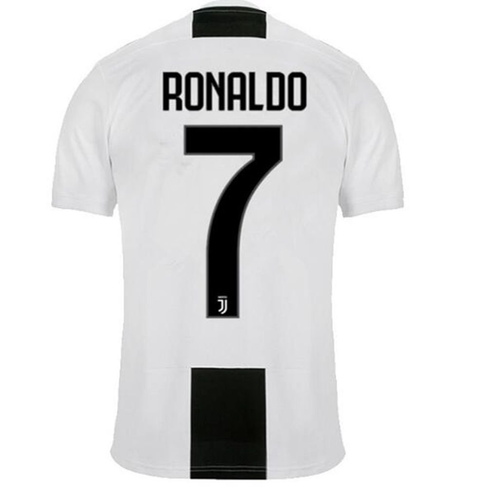 Cristiano Ronaldo Juventus Home Jersey New 2018 2019 Best Price Soccer