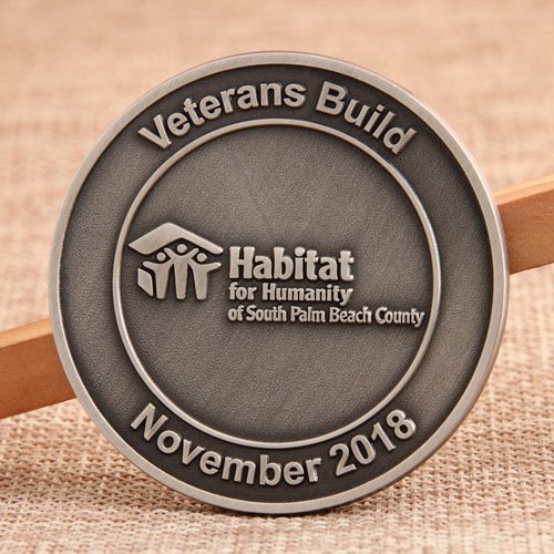 Veterans Build Custom Challenge Coins