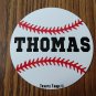 Play Ball! Customizable Magnetic Car Decal - BASEBALL
