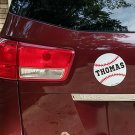 Play Ball! Customizable Magnetic Car Decal - BASEBALL