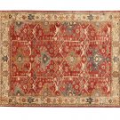 NEW Channing Rust POTTERY BARN Persian Hand Tufted 5X8 Modern Design Wool Carpet Rug