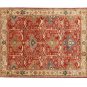 NEW Channing Rust POTTERY BARN Persian Hand Tufted 5X8 Modern Design Wool Carpet Rug