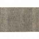 POTTERY BARN  Desa Gray 5X8 Contemporary Style Wool Rug & Carpet