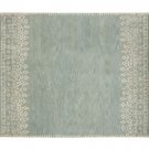 POTTERY BARN  Desa Proceline Blue 5X8 Contemporary Style Wool Rug & Carpet
