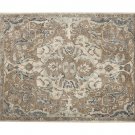 POTTERY BARN Nolan Neutral 9x12 Persian Style Handmade Wool Rug & Carpet
