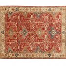 NEW Channing Rust POTTERY BARN Persian Hand Tufted 8X10 Modern Design Wool Carpet Rug