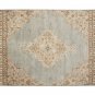New PB Bryson Blue 9X12 Persian Style Handmade Wool Rug & Carpet