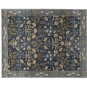 New PB Adeline Blue 9X12 Floral Style Handmade Wool Rug & Carpet