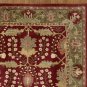 New PB Franklin Red 5X8 Persian Style Handmade Wool Rug & Carpet