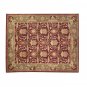 New PB Franklin Red 8X10 Persian Style Handmade Wool Rug & Carpet