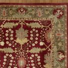 New PB Franklin Red 9X12 Persian Style Handmade Wool Rug & Carpet