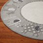 New PB Elephant Gray 5X5 Kids Style Handmade Wool Rug & Carpet