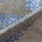 Paisley BluDesign 5'7" x 7'10 Hand Knotted Oriental Contemporary Silk & Wool Rug