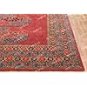 Arlo Red Vintage Blossom Area Rug in Light Blue and Beige Oriental Traditional Design