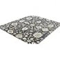 Juno Gray Vintage Rug Oriental  Wool Pile & Easy Care Areas in Living Room Bedroom.
