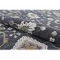Juno Gray Vintage Rug Oriental  Wool Pile & Easy Care Areas in Living Room Bedroom.