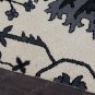 Juno White Area Rug Handcrafted Motif Design Oriental Traditional Design Non Shedding Fine Wool Pile