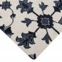Juno White Area Rug Handcrafted Motif Design Oriental Traditional Design Non Shedding Fine Wool Pile
