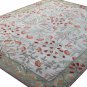 Adeline Multi Blue Handmade Rugs Flower Collection Area Rug Fine Wool Pile & in Living Room Bedroom