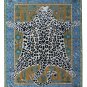 Octavia Multi Cheetah Leopard Luxurious Handmade Printed Area Rug Soft Non Shedding Woolen Carpet