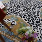 Octavia Multi Cheetah Leopard Luxurious Handmade Printed Area Rug Soft Non Shedding Woolen Carpet