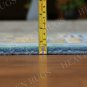 Octavia Multi Cheetah Leopard Luxurious Handmade Printed Area Rug Soft Non Shedding Woolen Carpet
