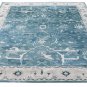 Mathison Blue handmade woolen tufted rugs fine wool pile for Perfect for living rooms and bedrooms,