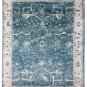 Mathison Blue handmade woolen tufted rugs fine wool pile for Perfect for living rooms and bedrooms,