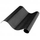 Heat Transfer Vinyl - Glitter | 12”x19” | for DIY Fashion, Décor - Black