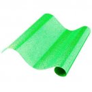 Heat Transfer Vinyl - Glitter | 12”x19” | for DIY Fashion - Fluorescent Green