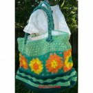 Crochet tote bag purse