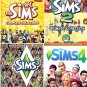Game The Sims Complete Edition Packager Bundle