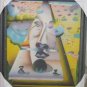 Art Collection 5 Framed Oil Paintings, Van Gogh, Dali..