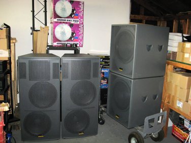 Imagine USA 2 Speakers & 2 Subwoofer
