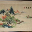 LARGE ART CHINESE EMBROIDERY !!!
