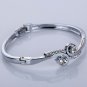 Yazilind Jewelry Noble Silver Plated Crown Shape Carve Rhinestone Charming !!!