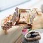 Womens Luxury Quartz Rhinestone Crystal Wrist Watch Bracelet !!!