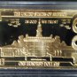 Gold Bar Donald Trump Collectors Items !!!