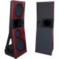 DK25q HiFi hi-end speaker Open Baffle Speaker 1.4 Horn 15 inch bass aluminum !!!